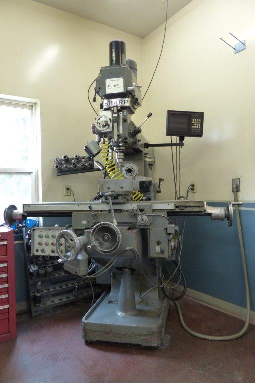 Sharp Model VH2 Vertical / Horizontal Knee Mill