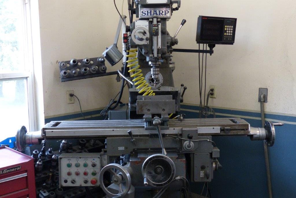 Sharp Model VH2 Vertical / Horizontal Knee Mill - Image 2