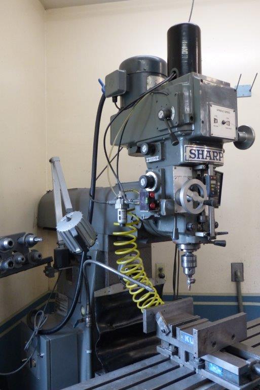 Sharp Model VH2 Vertical / Horizontal Knee Mill - Image 4