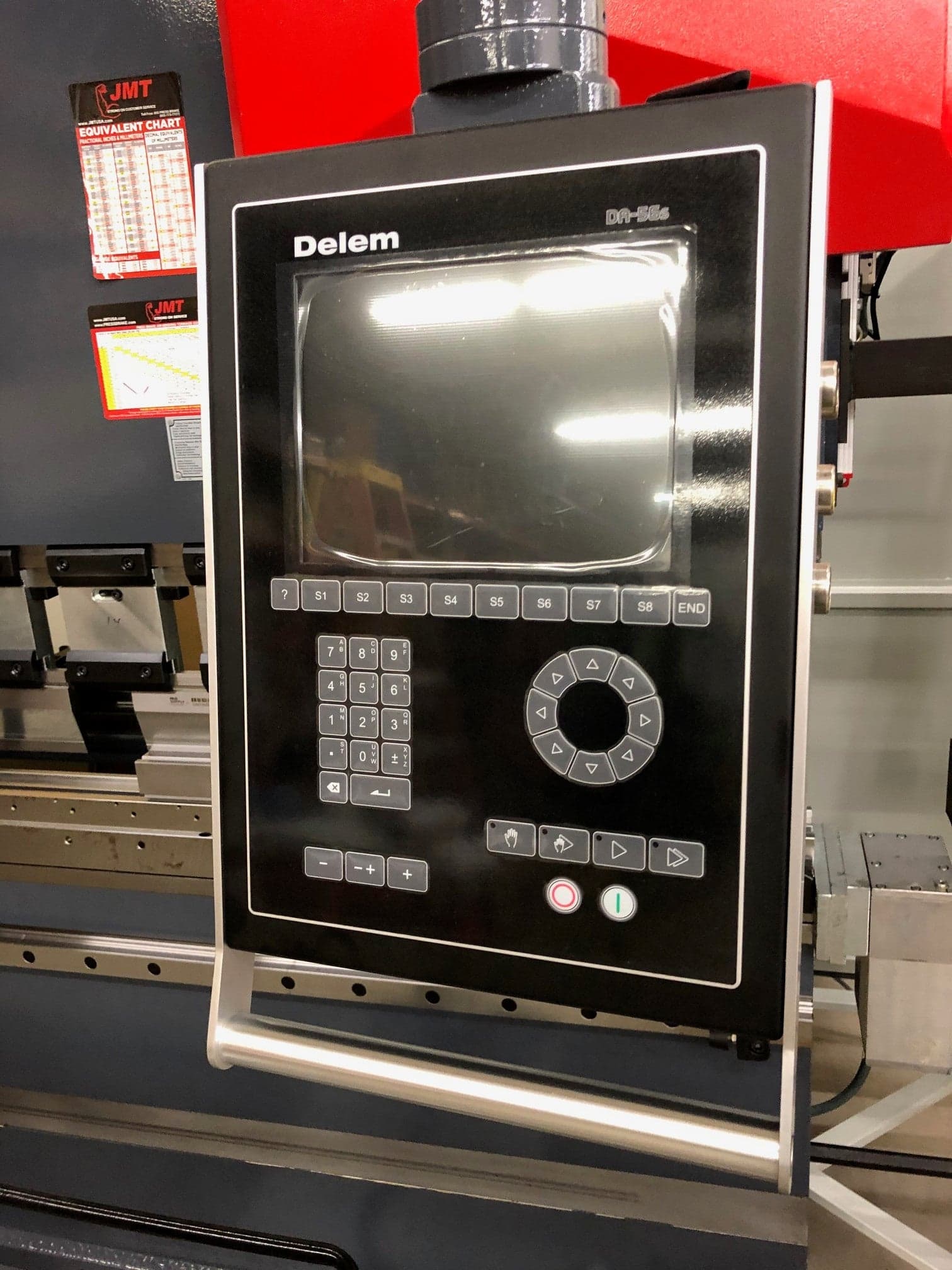 242 Ton x 12' Durma ADR 37220 CNC Press Brake, 2013- Delem DA56, R Axis, Tooling Included - Image 5