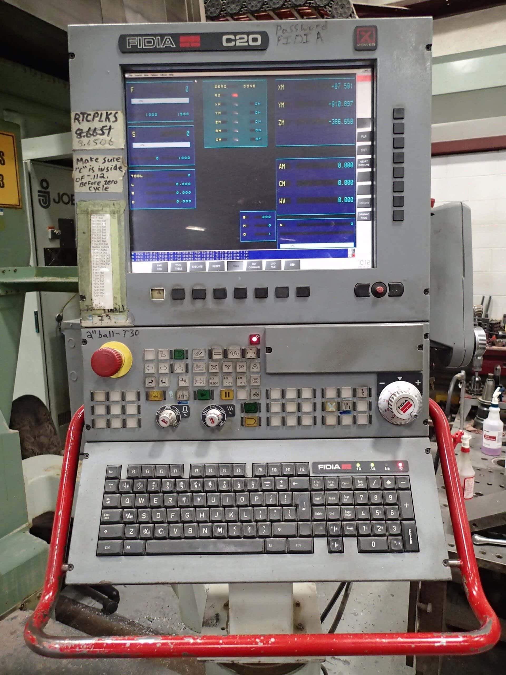 Jobs Jomach 243, CNC Gantry Mill, 1994 - 5 axis - Image 5