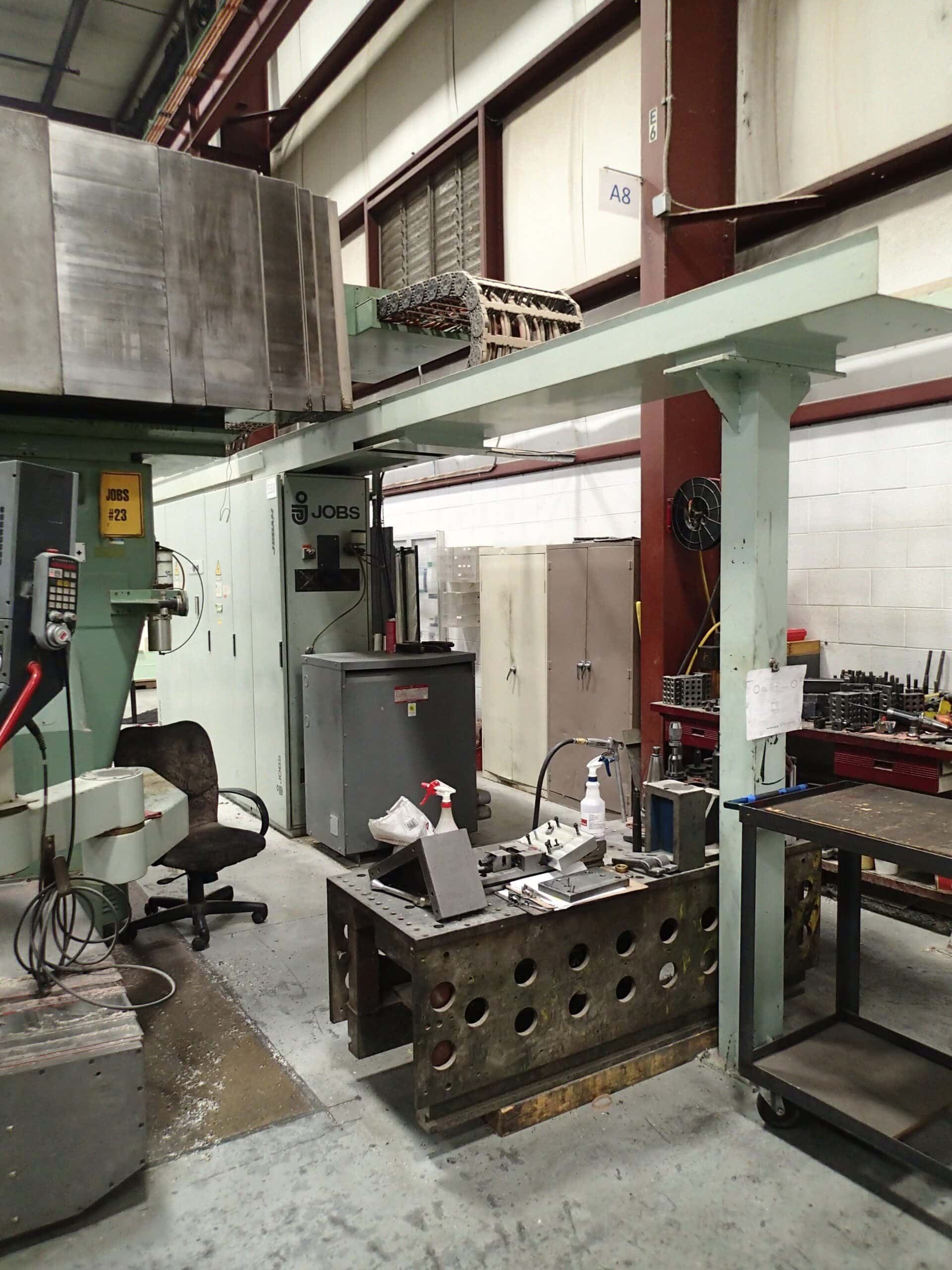 Jobs Jomach 243, CNC Gantry Mill, 1994 - 5 axis - Image 10