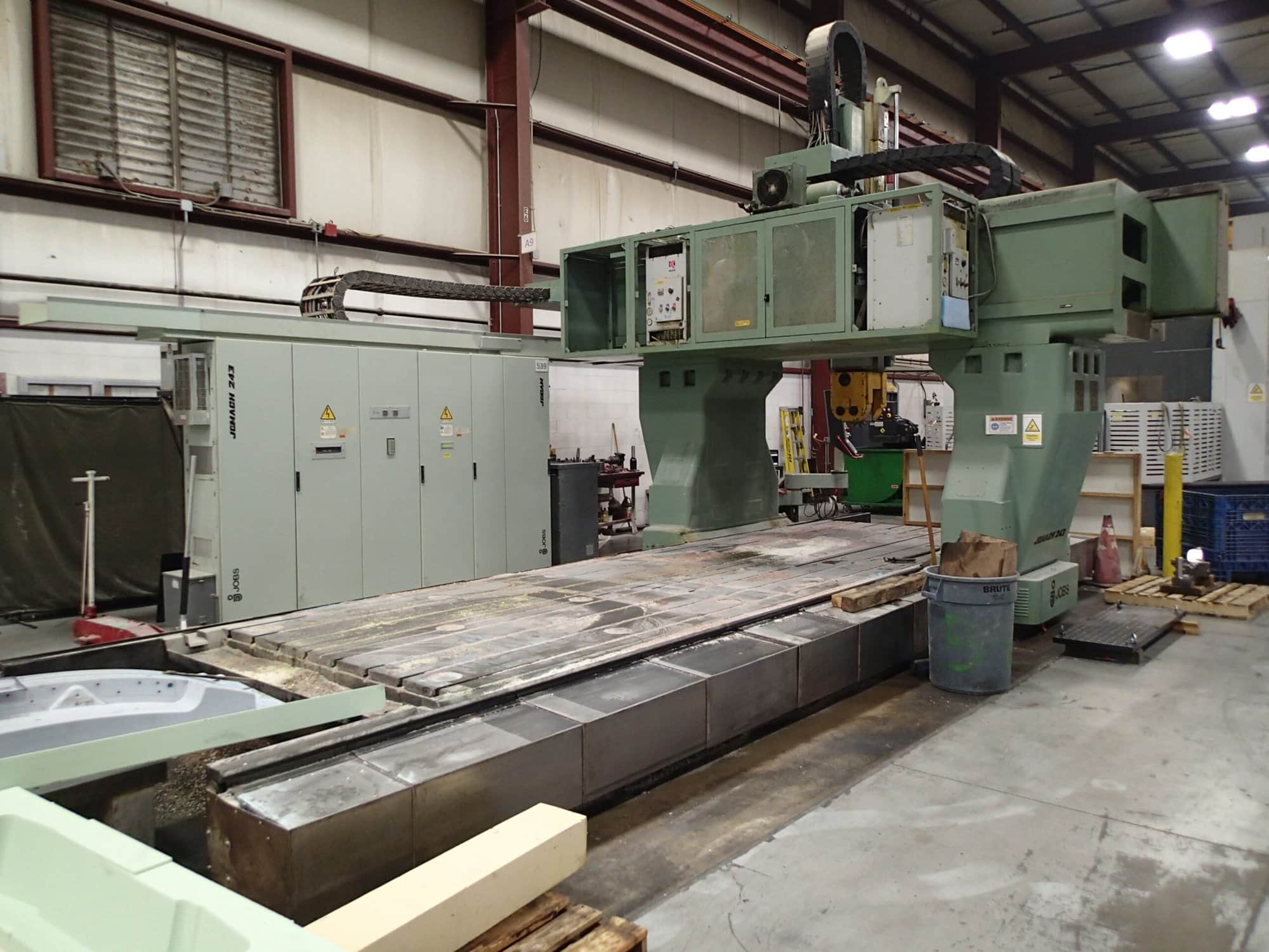 Jobs Jomach 243, CNC Gantry Mill, 1994 - 5 axis