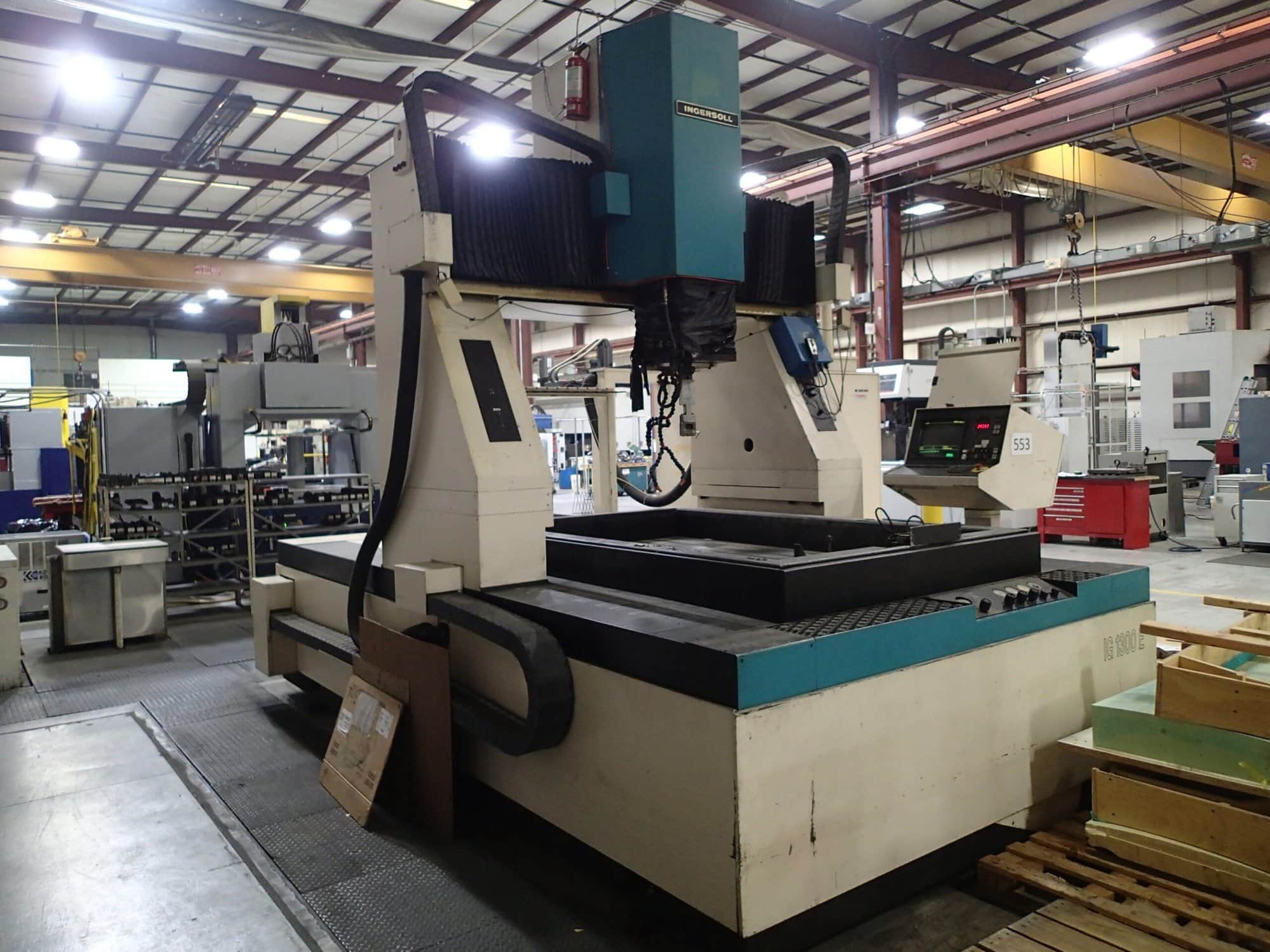 Ingersoll IG1300E Orbital Ram EDM, 1994