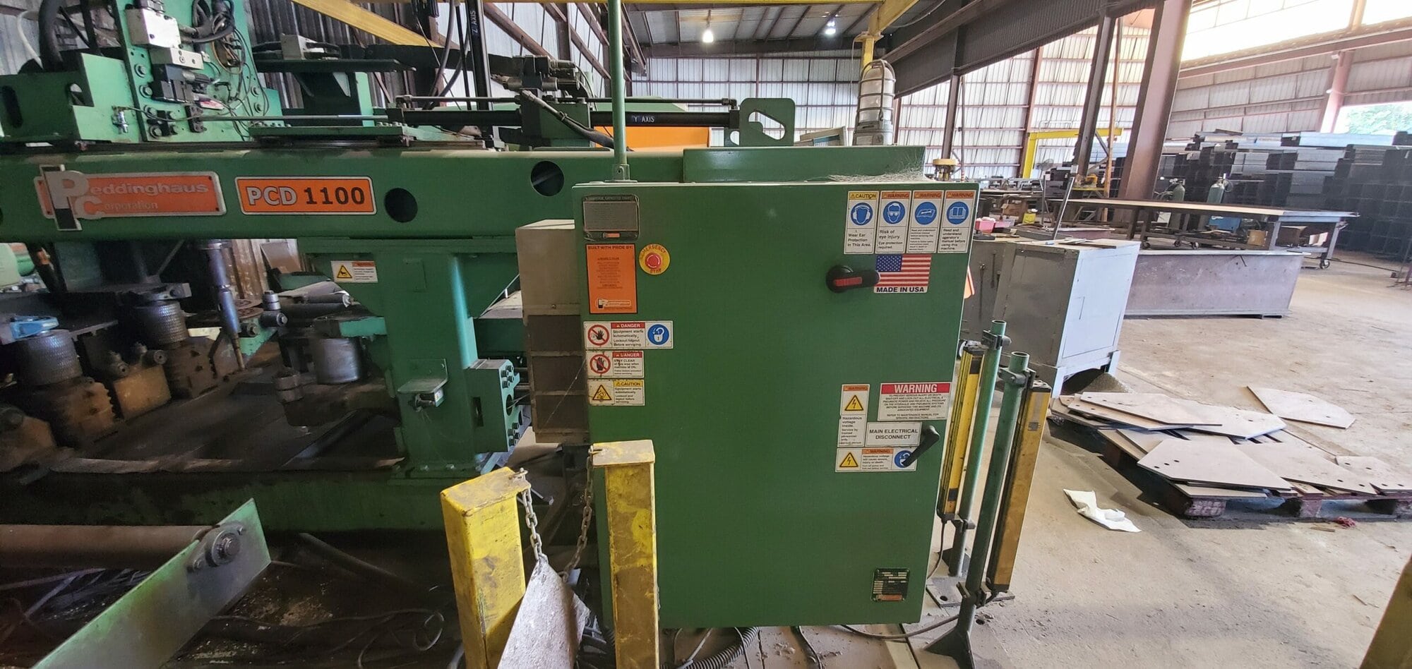 Peddinghaus PCD-B 1100 Beam Drilling System, 2007- 3 Spindles - Image 3