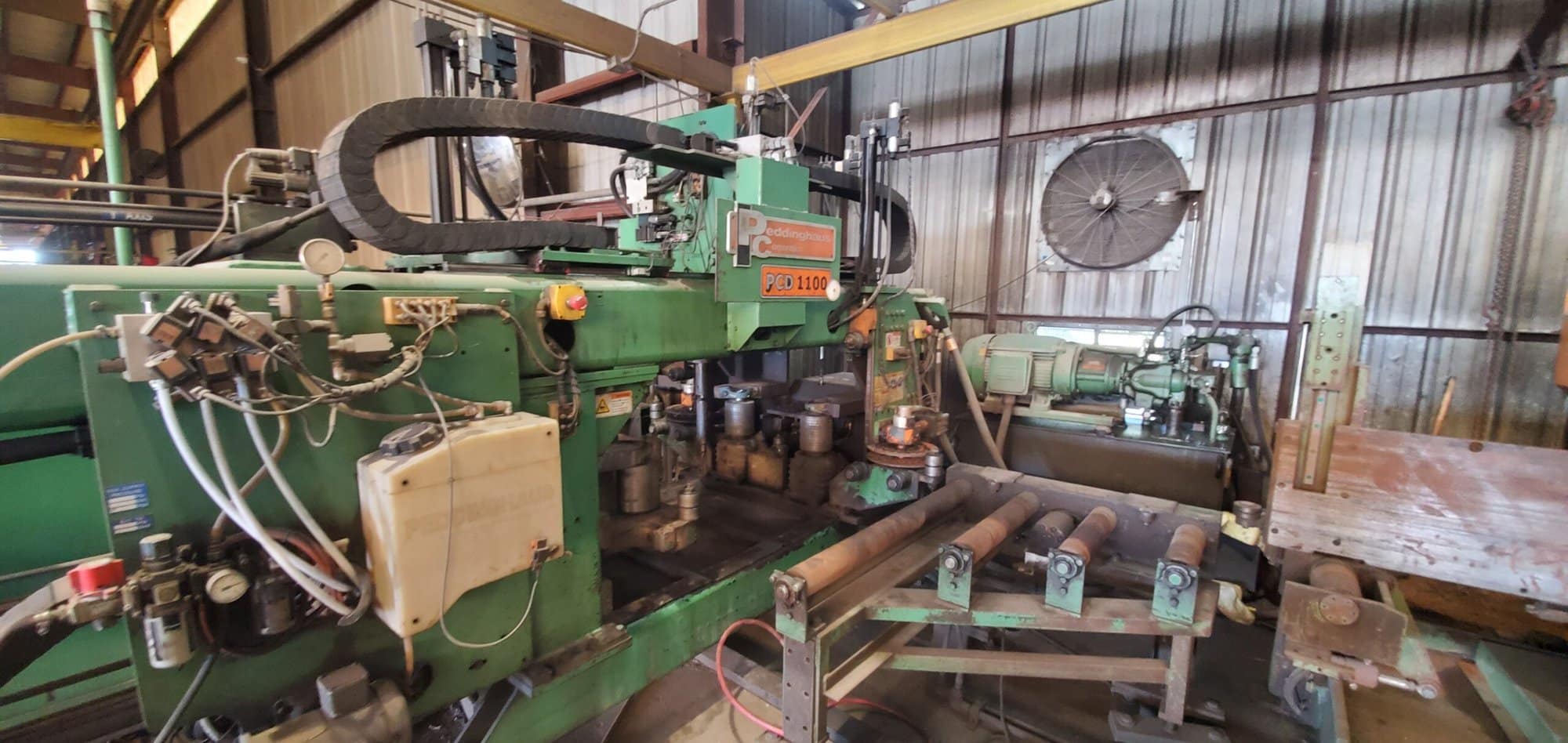 Peddinghaus PCD-B 1100 Beam Drilling System, 2007- 3 Spindles - Image 5