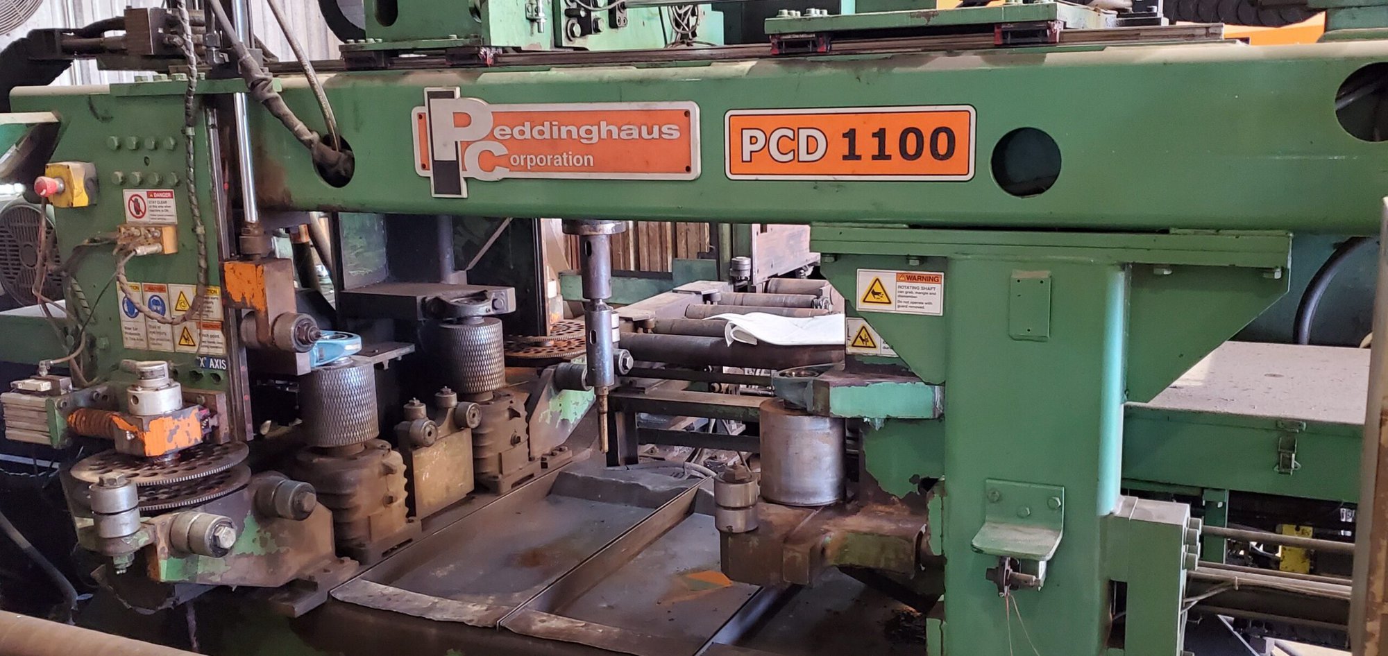 Peddinghaus PCD-B 1100 Beam Drilling System, 2007- 3 Spindles - Image 7