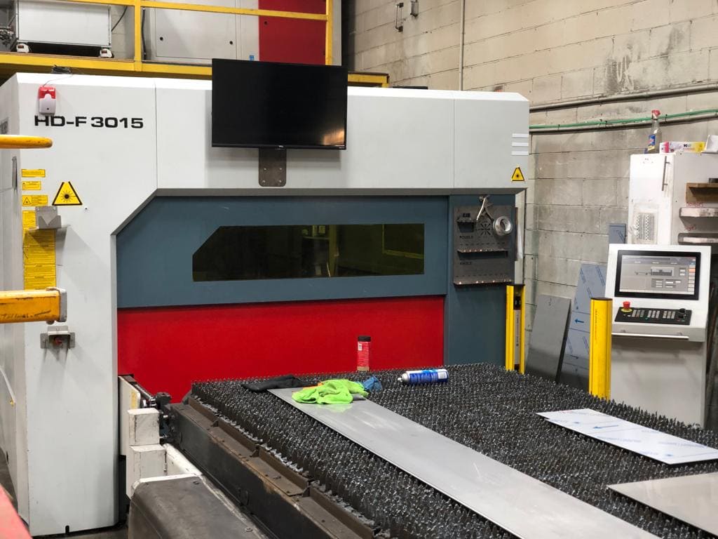 8000 Watt Durma HD-F 3015 Fiber Laser, 2019 - 5' x 10' Table, Low Hours! - Image 2