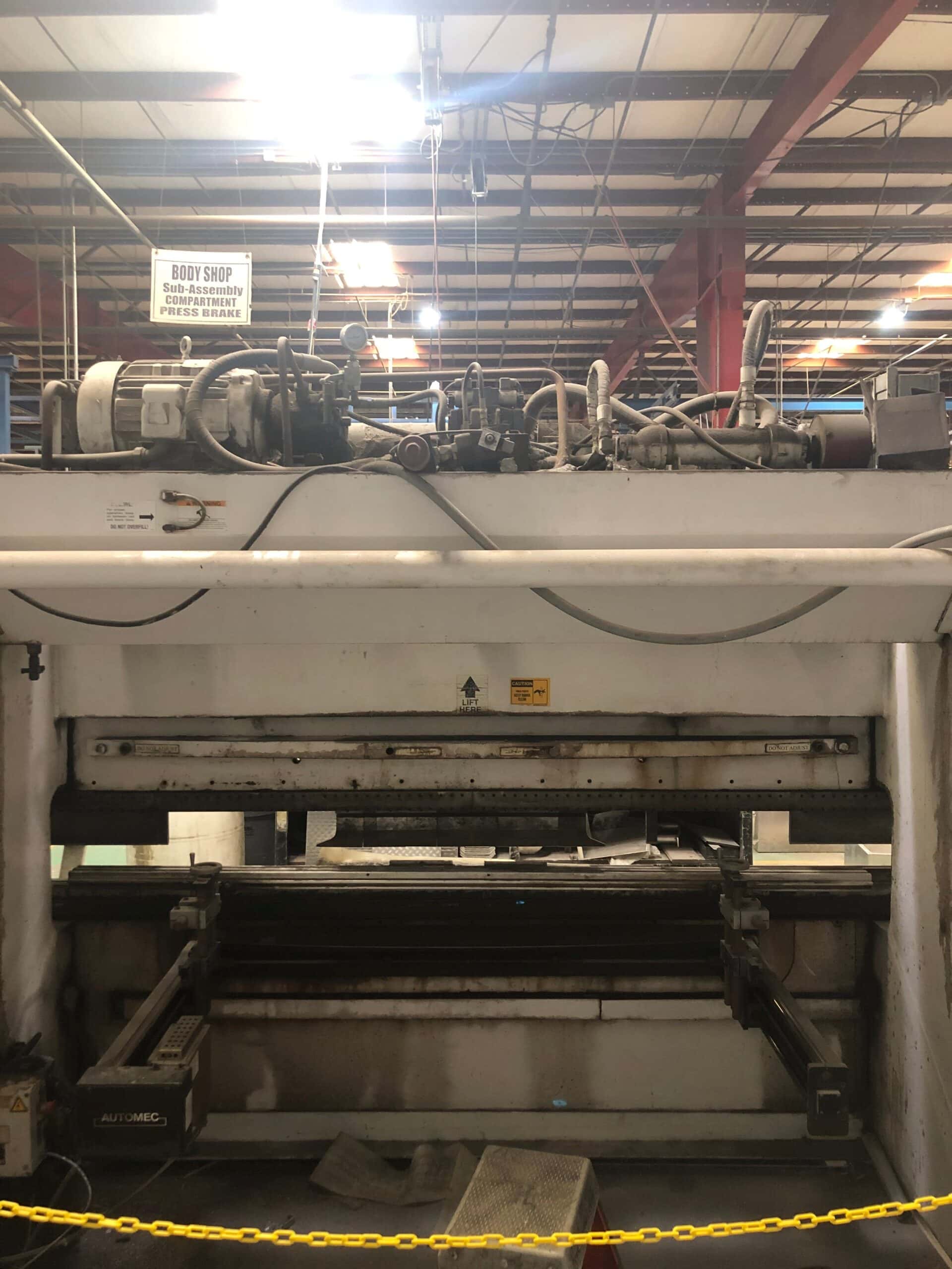 95 Ton x 10' Piranha 9510P Press Brake, 2002 - Automec Backgauge - Image 4