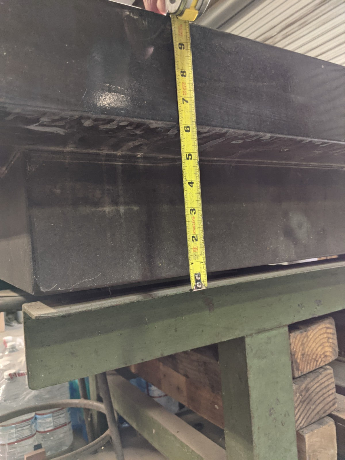 Tru-Acc 4' x 8' x 10" 4 Ledge Granite Surface Plate - Stand Included - Image 5