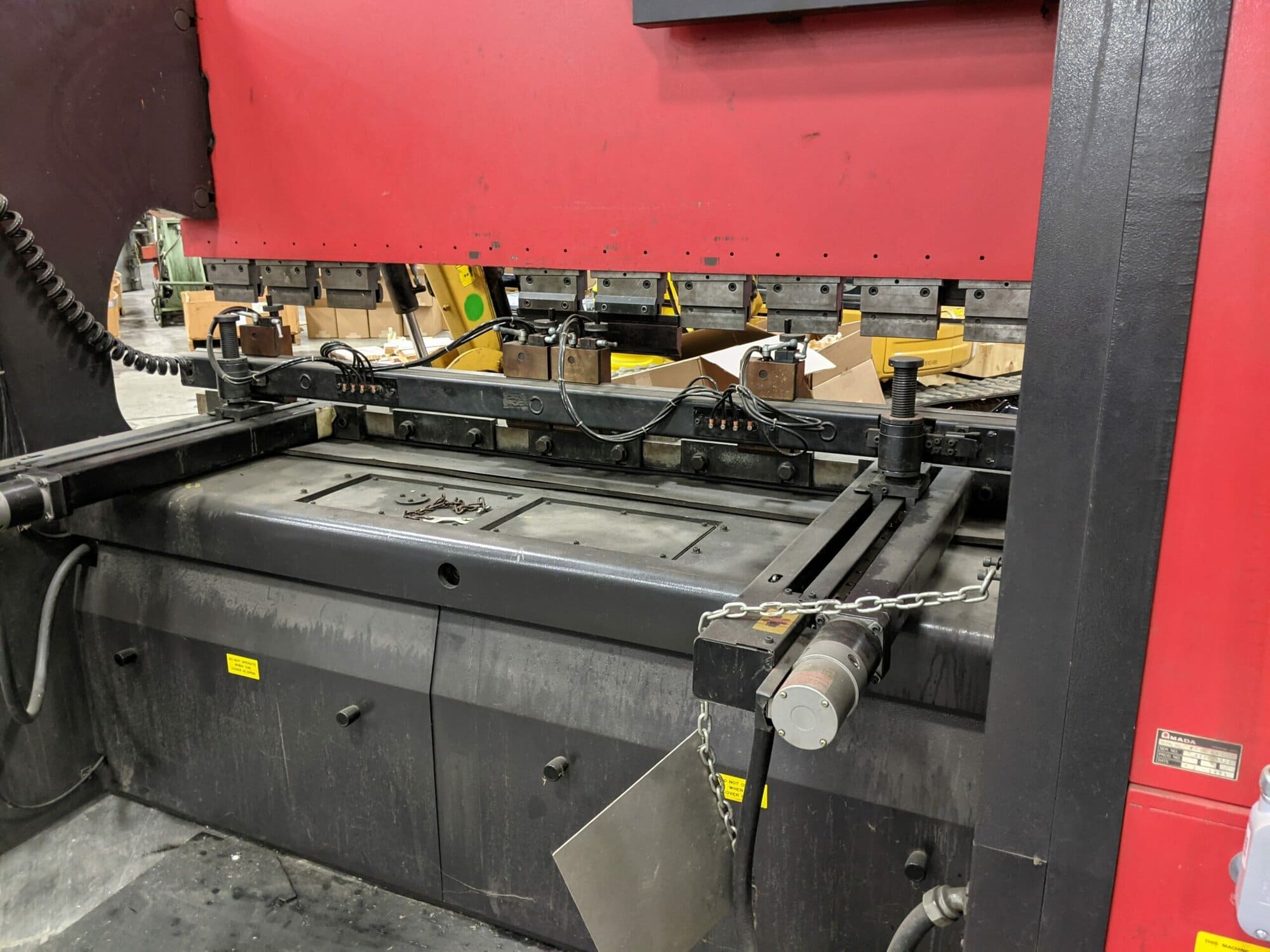 88 Ton x 8' Amada FBD 8025 CNC Press Brake, 1996- NC9-EX II CNC Control - Image 3
