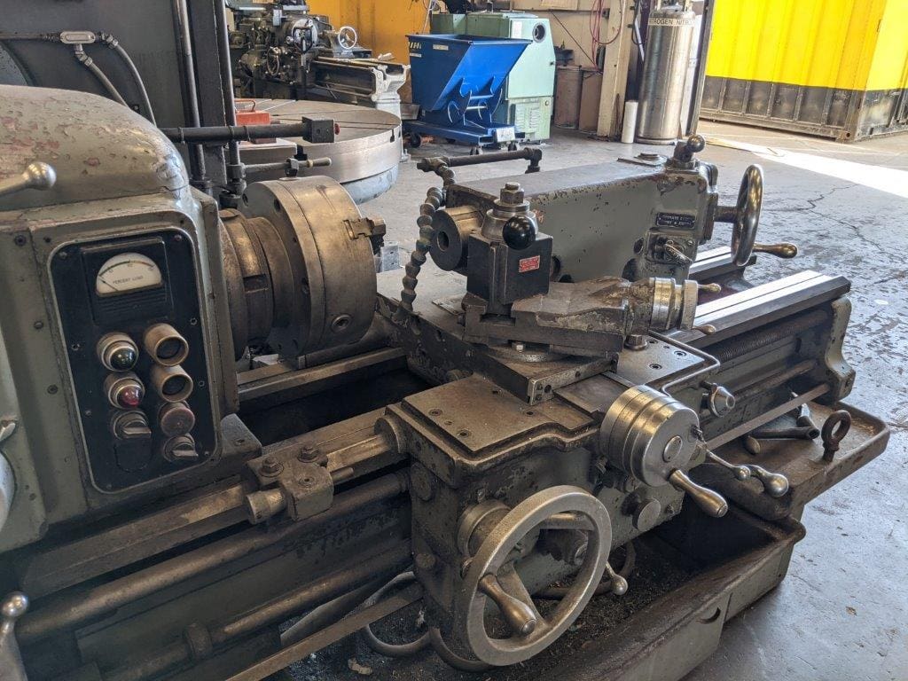Monarch Model 612 Manual Engine Lathe, 1960 - Tailstock, Steady Rests - Image 5