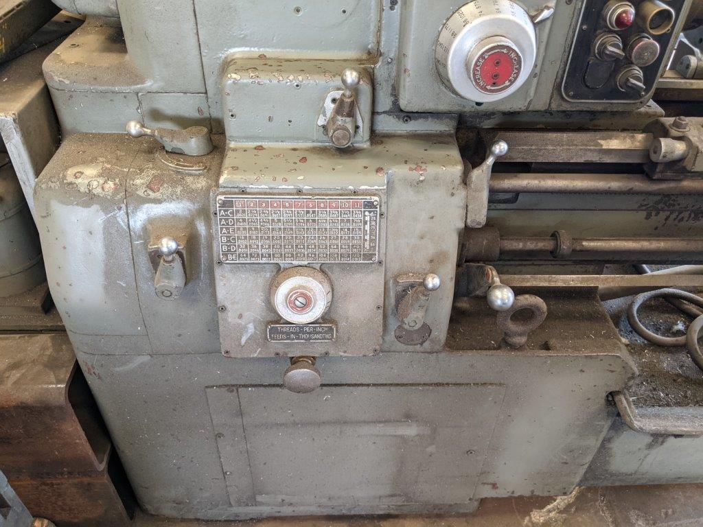 Monarch Model 612 Manual Engine Lathe, 1960 - Tailstock, Steady Rests - Image 3