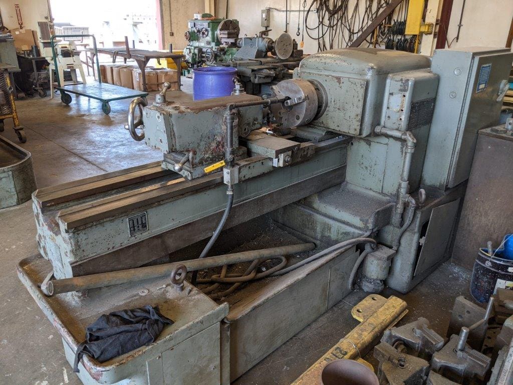 Monarch Model 612 Manual Engine Lathe, 1960 - Tailstock, Steady Rests - Image 6