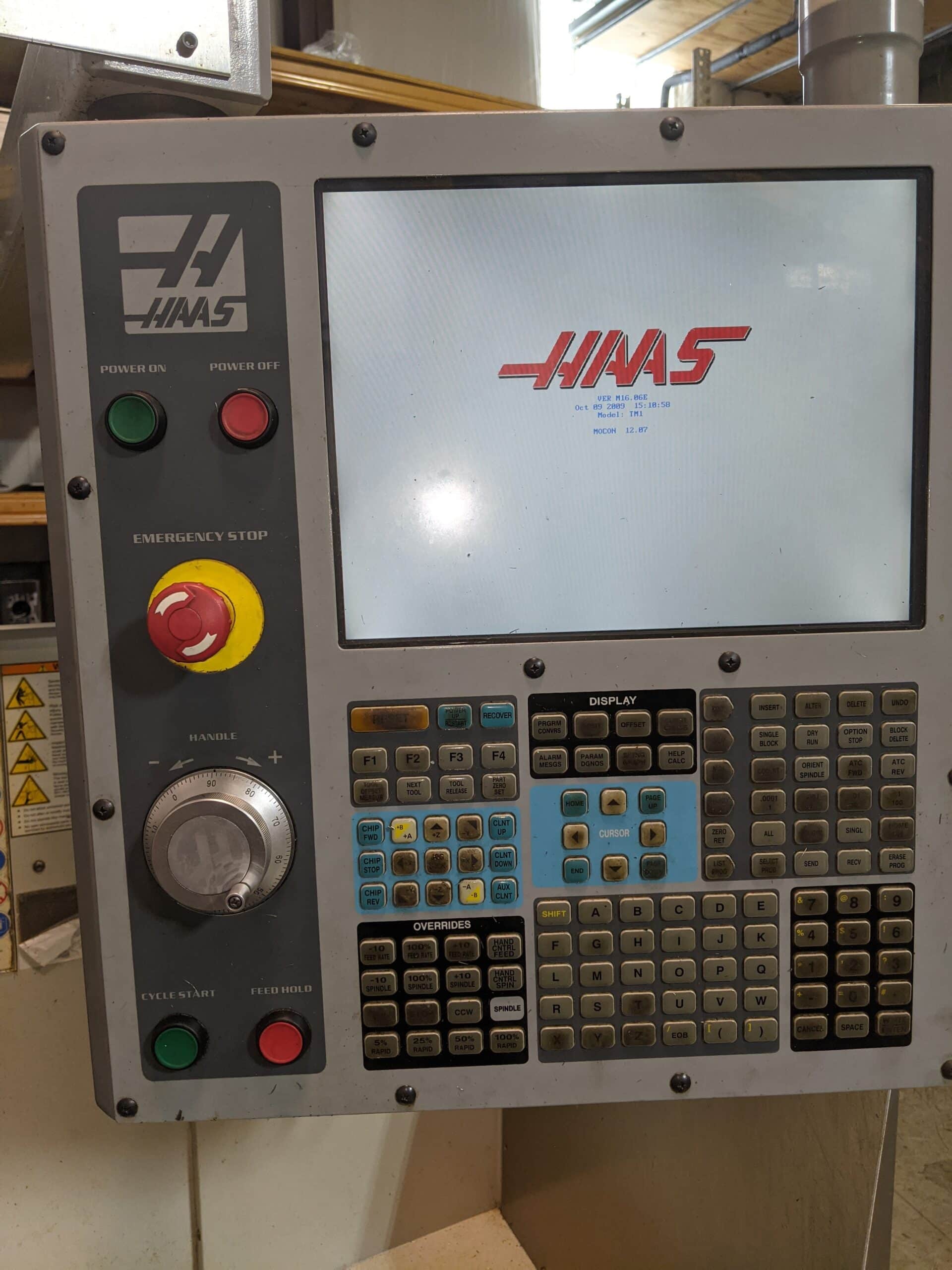 Haas TM-1 VMC, 2008- 8 ATC, Under Power - Image 2