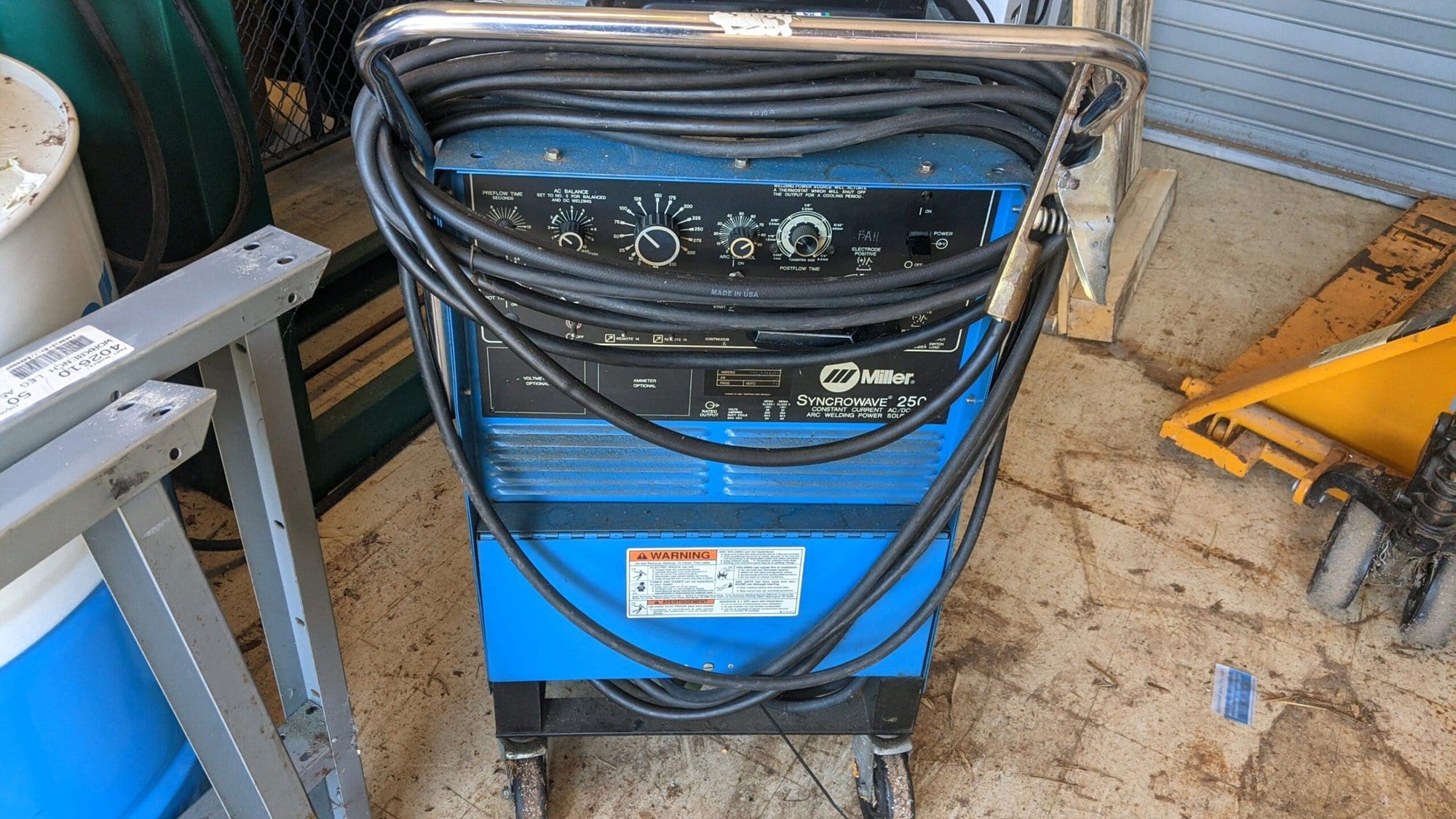 Miller Syncrowave 250 CC AC/DC Welding Power Source, 1991 - Image 2