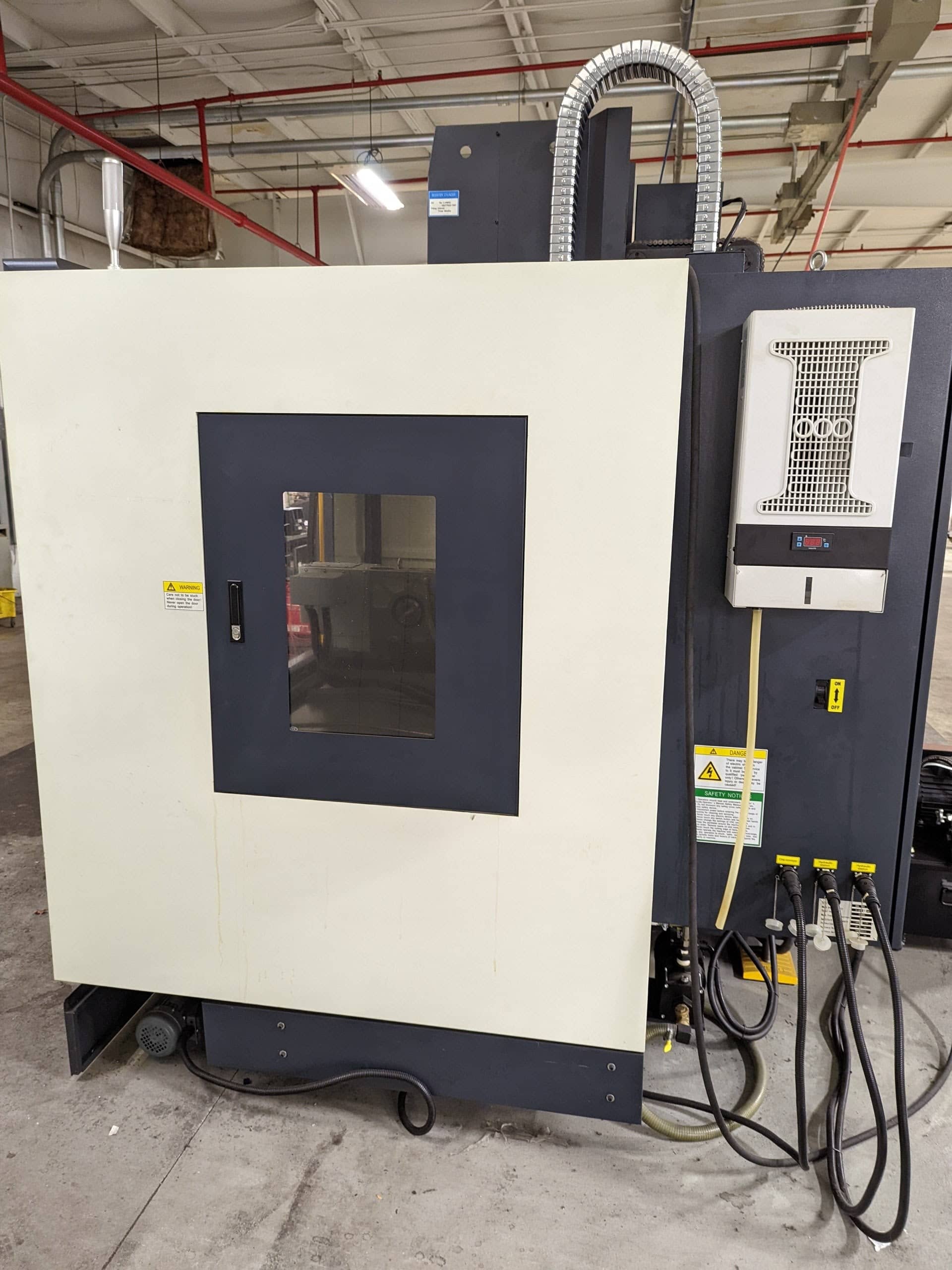 Bochi 850B VMC, 2018- 4th Axis, Fanuc Oi-MF, 24 SMTC, Never Used! - Image 7