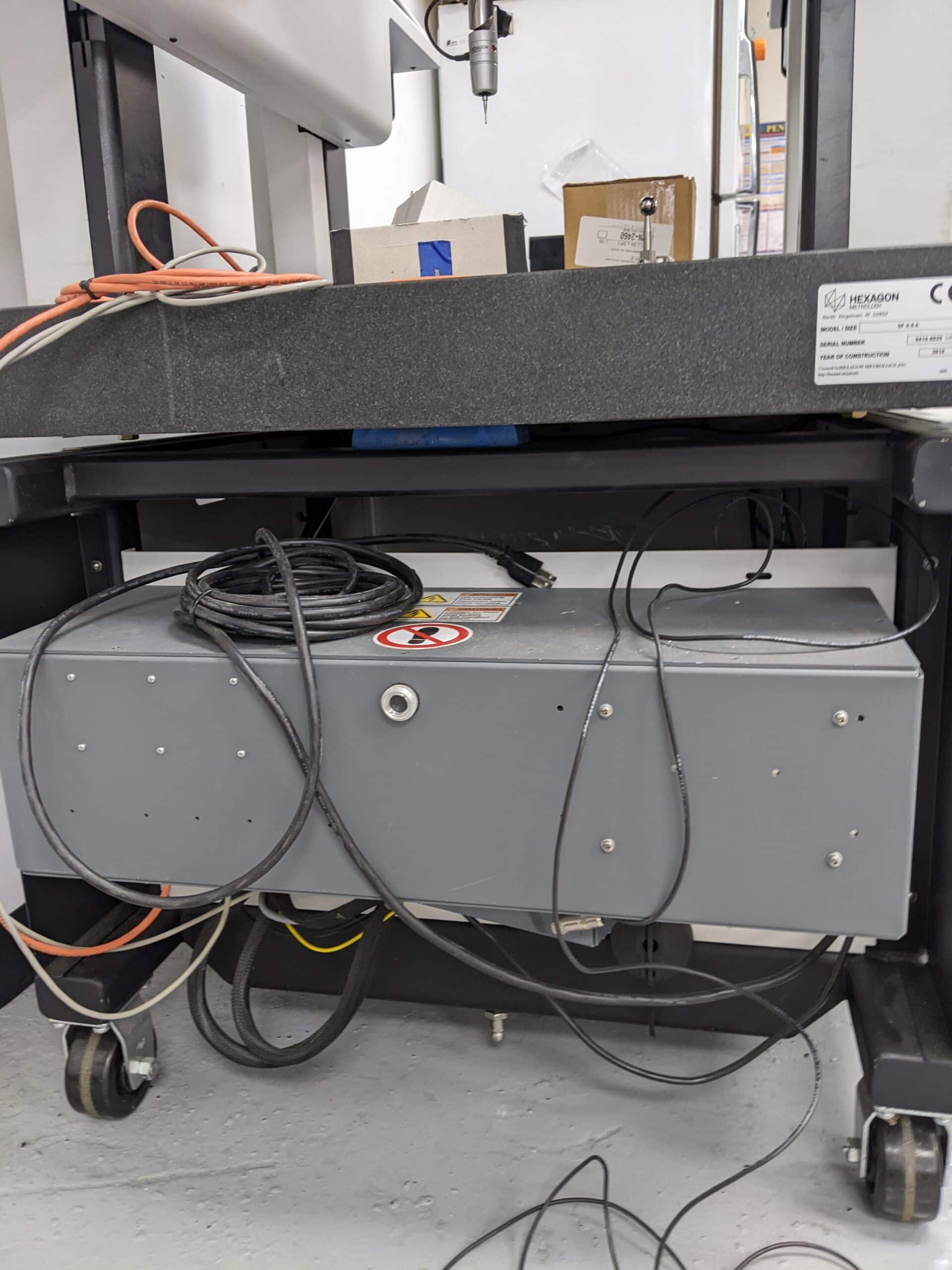 Hexagon Metrology SF 4.5.4 CMM, 2014 - Computer, Probe Qualification Sphere, Ruby Tip Probe - Image 4