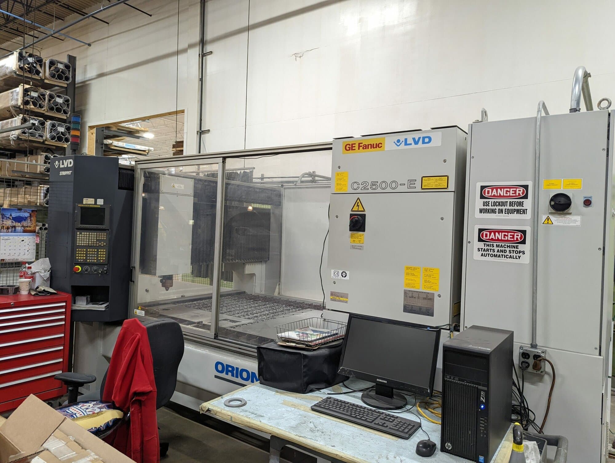 2000 Watt LVD Strippit Orion 3015 CO2 Laser, 2007 - 5' x 10' Table - Image 2