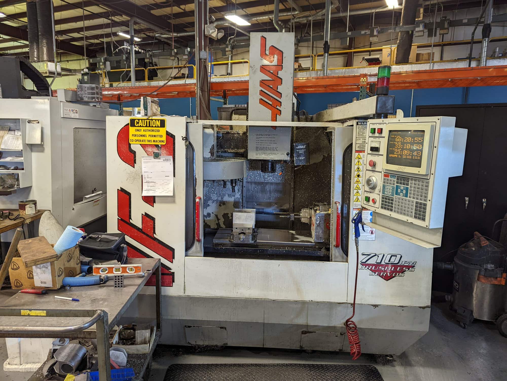 Haas VF-2 VMC, 1997 - 4th Axis, Available Immediately