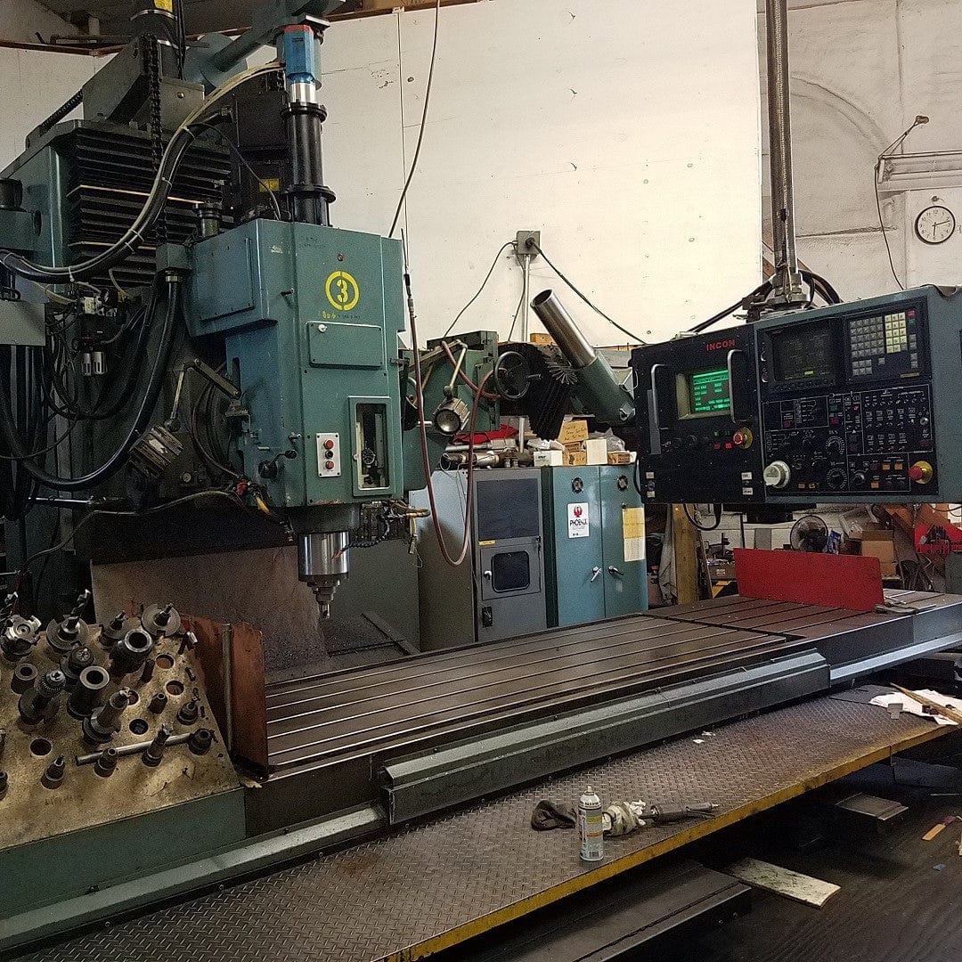KAFO Phoenix VTC-3010 Vertical Boring Mill, 1989 - Fanuc, Under Power - Image 2