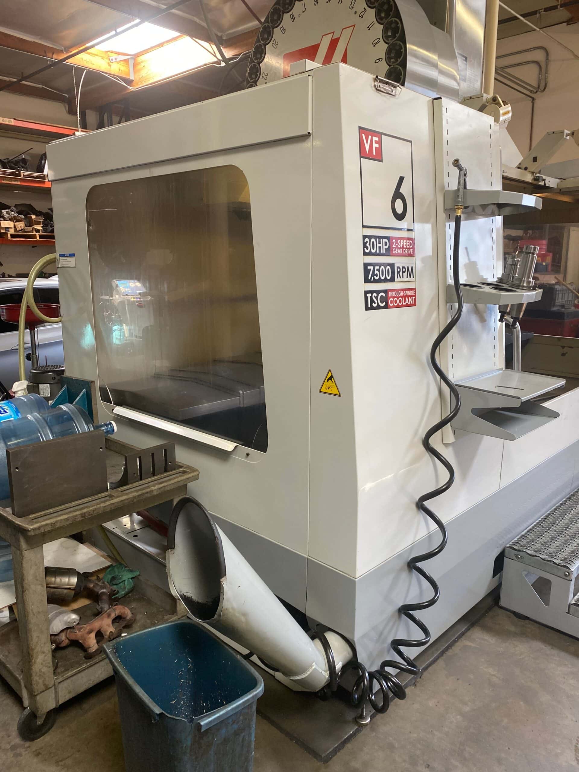 Haas VF-6/50 4-Axis VMC, 2007- HRT 310, TSC, Probing, Clean - Image 10