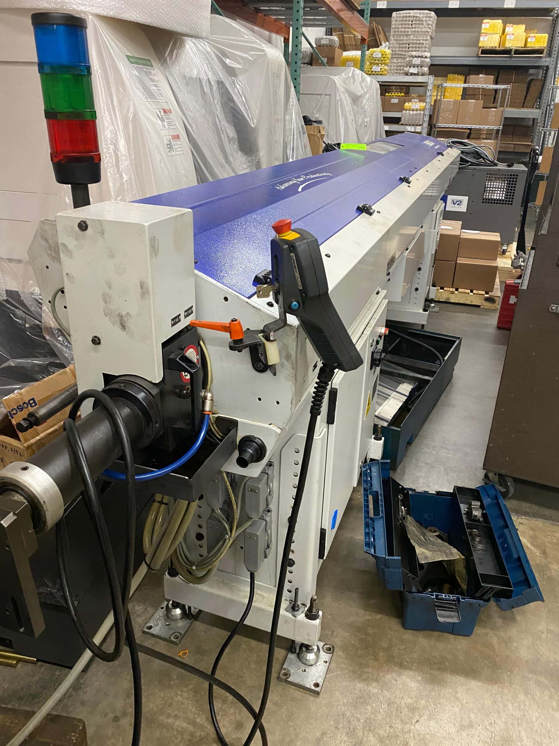 Nexturn SA-32 Swiss CNC Lathe, 2003 - Iemca Boss Bar Feeder, Chip Conveyor - Image 4