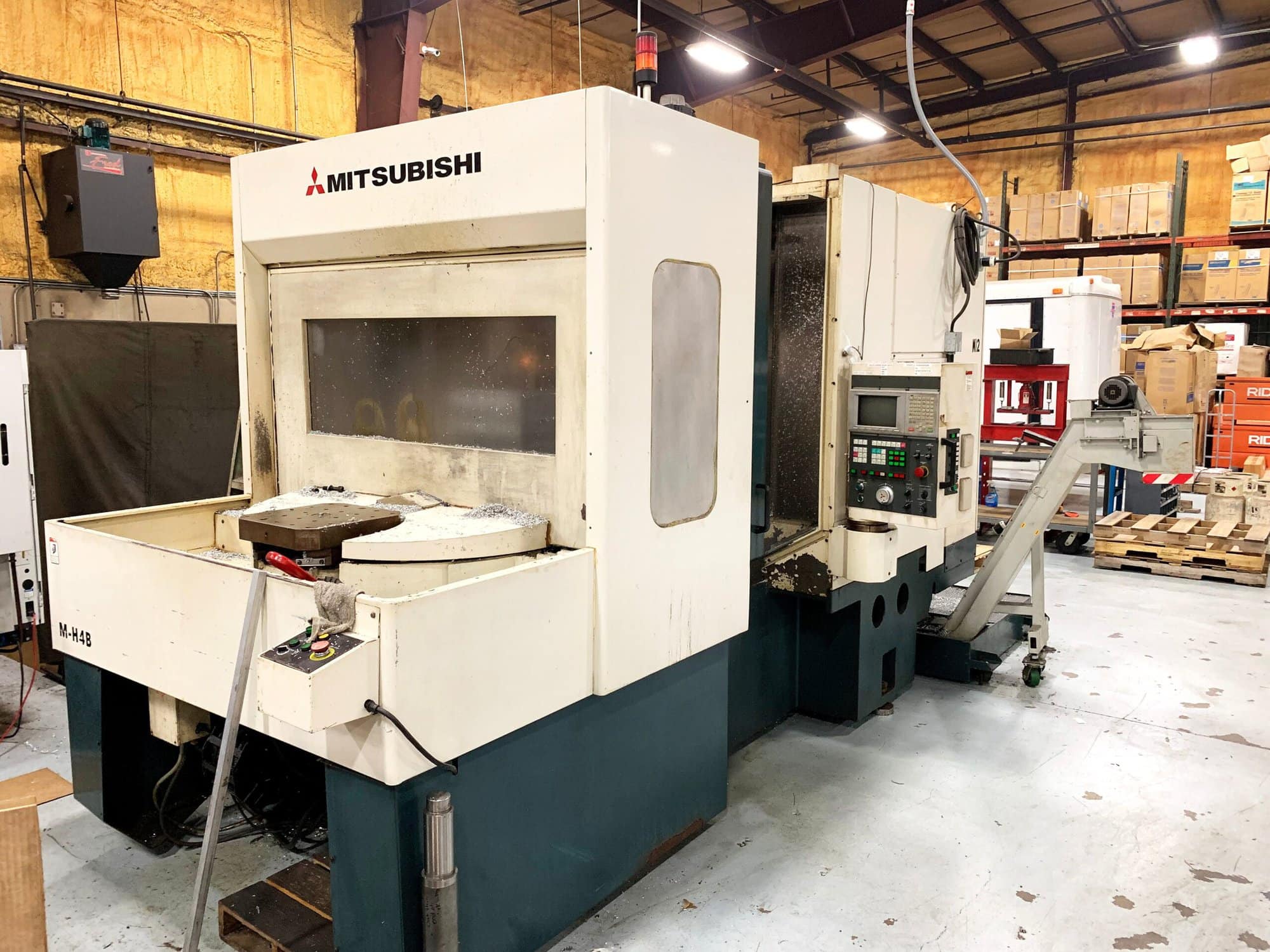 1998 Mitsubishi M-H4B CNC Horizontal Machining Center