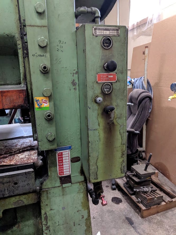 Bliss 150 Ton Press, Model S2-150-60-36 **Priced to Move** - Image 3