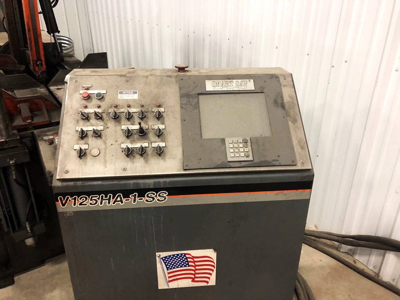 2000 HEM V125HA-1-SS Vertical Band Saw - 18” H X 24” V @ 90° - Image 4