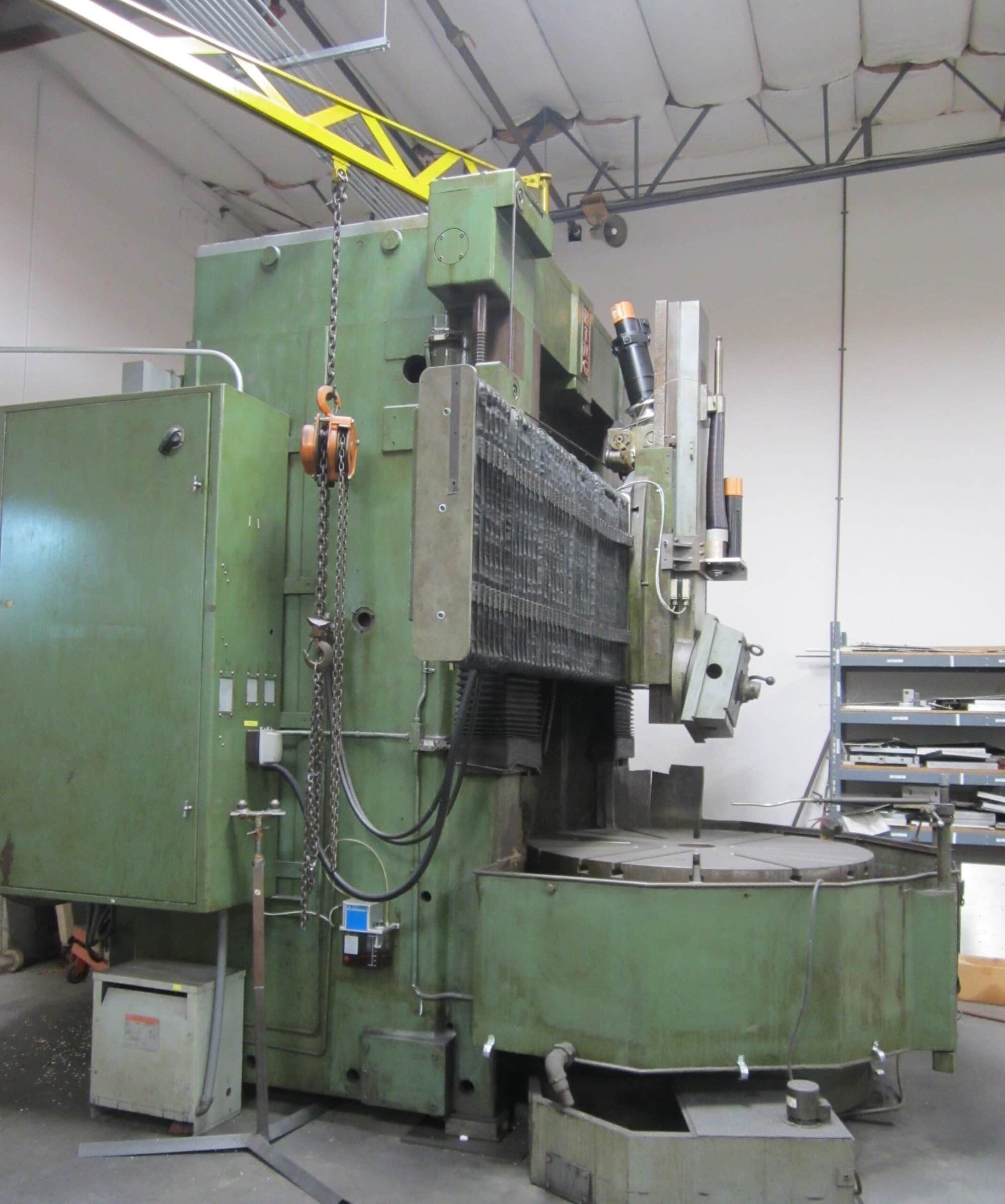 56" King Vertical Turret Lathe, 1956 - Image 8