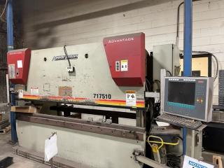 175 Ton x 10' Accurpress 717510 2 - Axis Backgauge, 2009- *Needs Repair