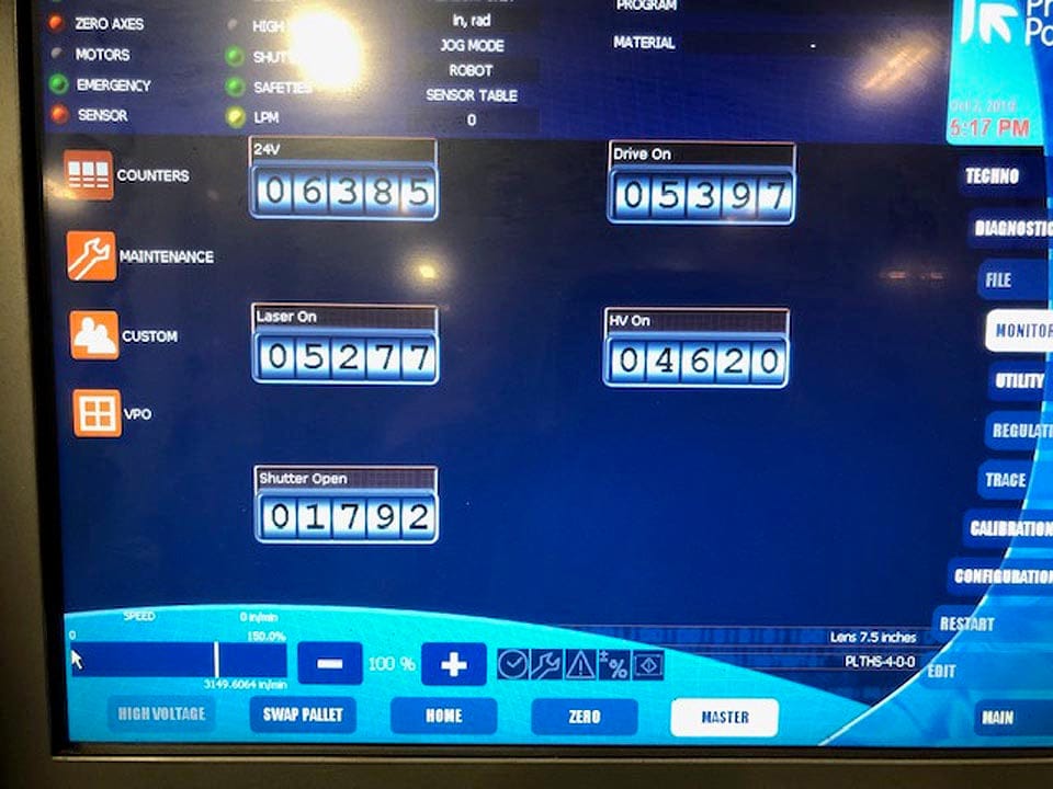 5000 Watt Prima Platino 2040 HS Laser, 2007- Laser & Drives, 2018 Upgrades - Image 10