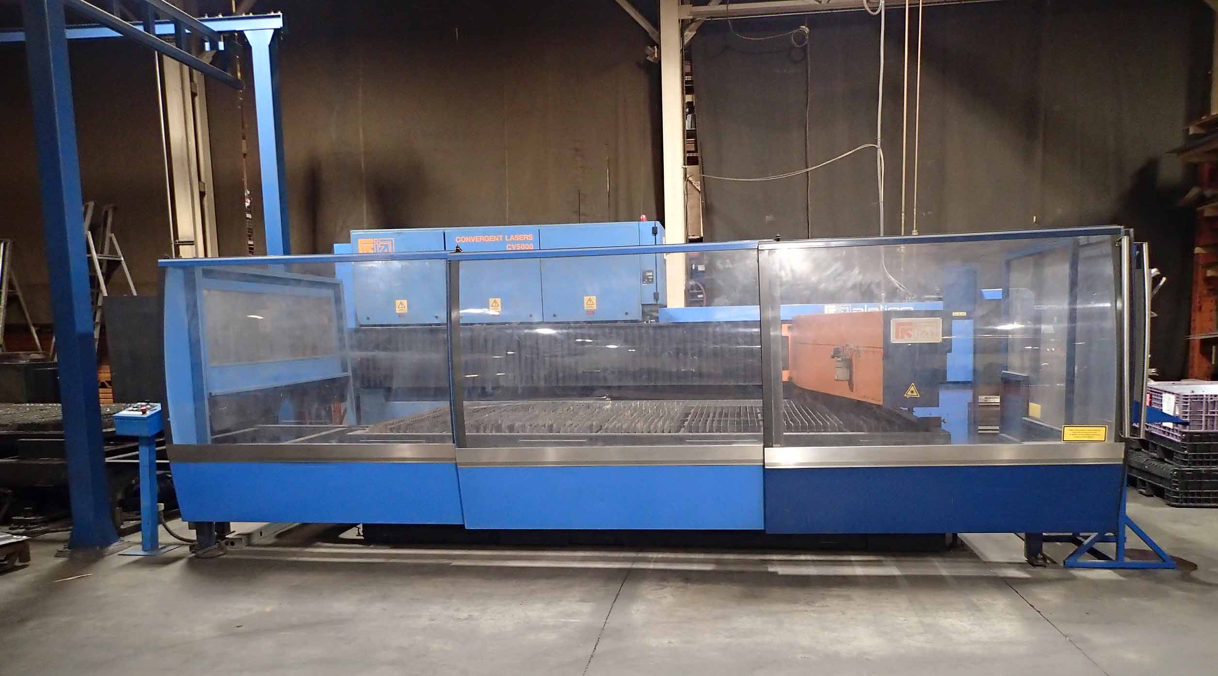 5000 Watt Prima Platino 2040 HS Laser, 2007- Laser & Drives, 2018 Upgrades