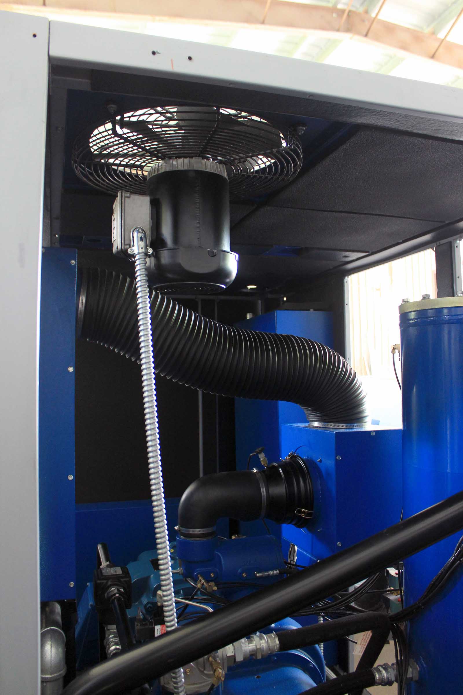Quincy QSI-370i Rotary Screw Air Compressor, 2014- 75 HP, Hankinson Air Dryer - Image 6