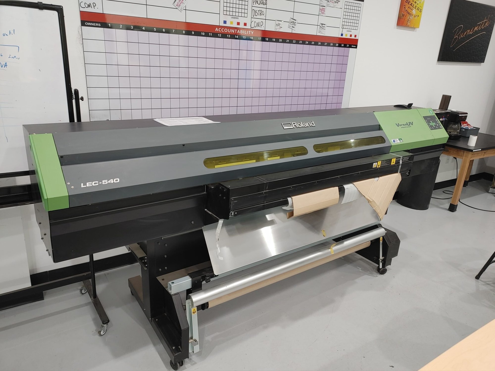 Roland LEC-540 Printer, 2019