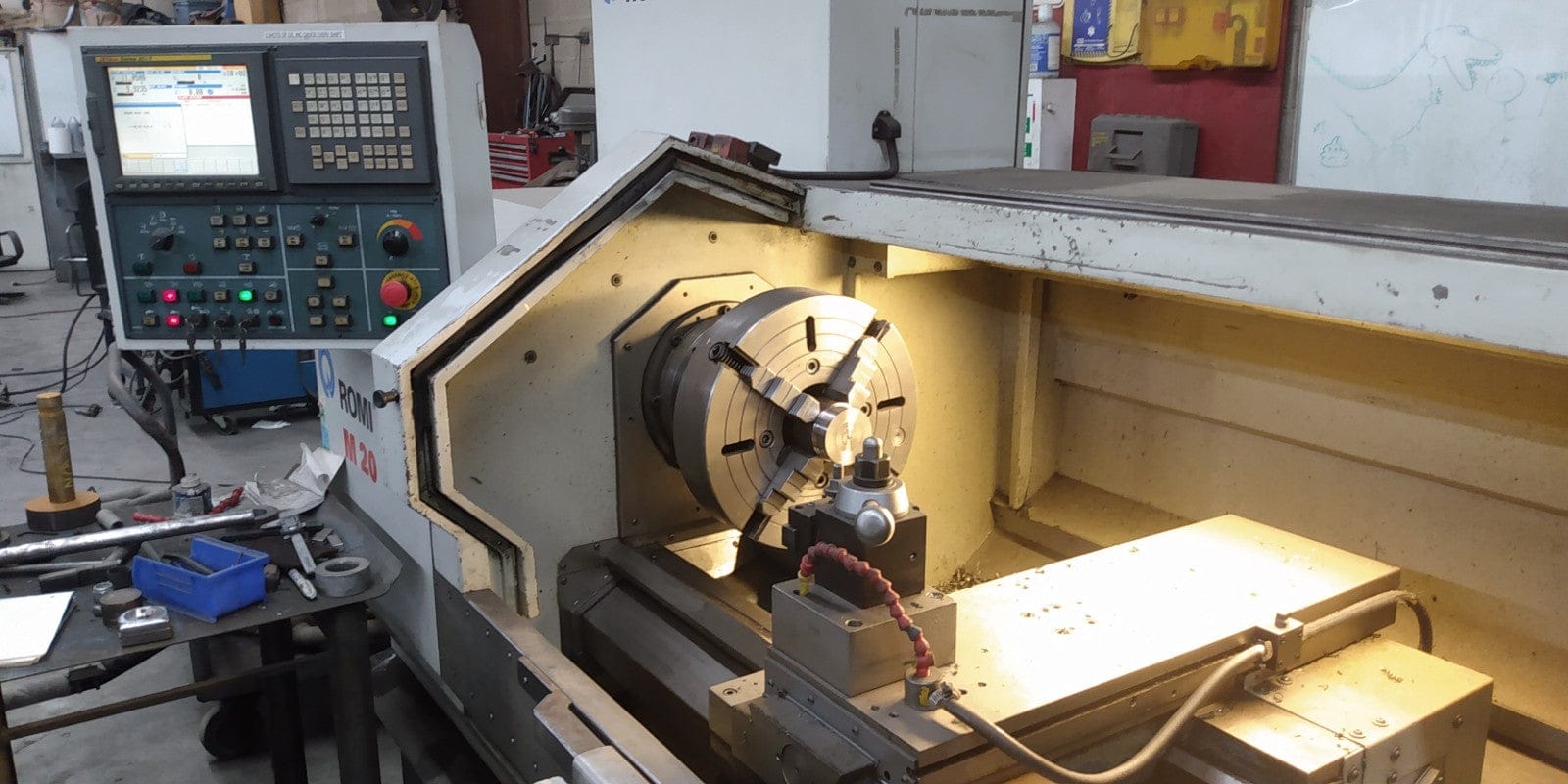 Romi M20 CNC Teach Lathe, 2007 - Image 6