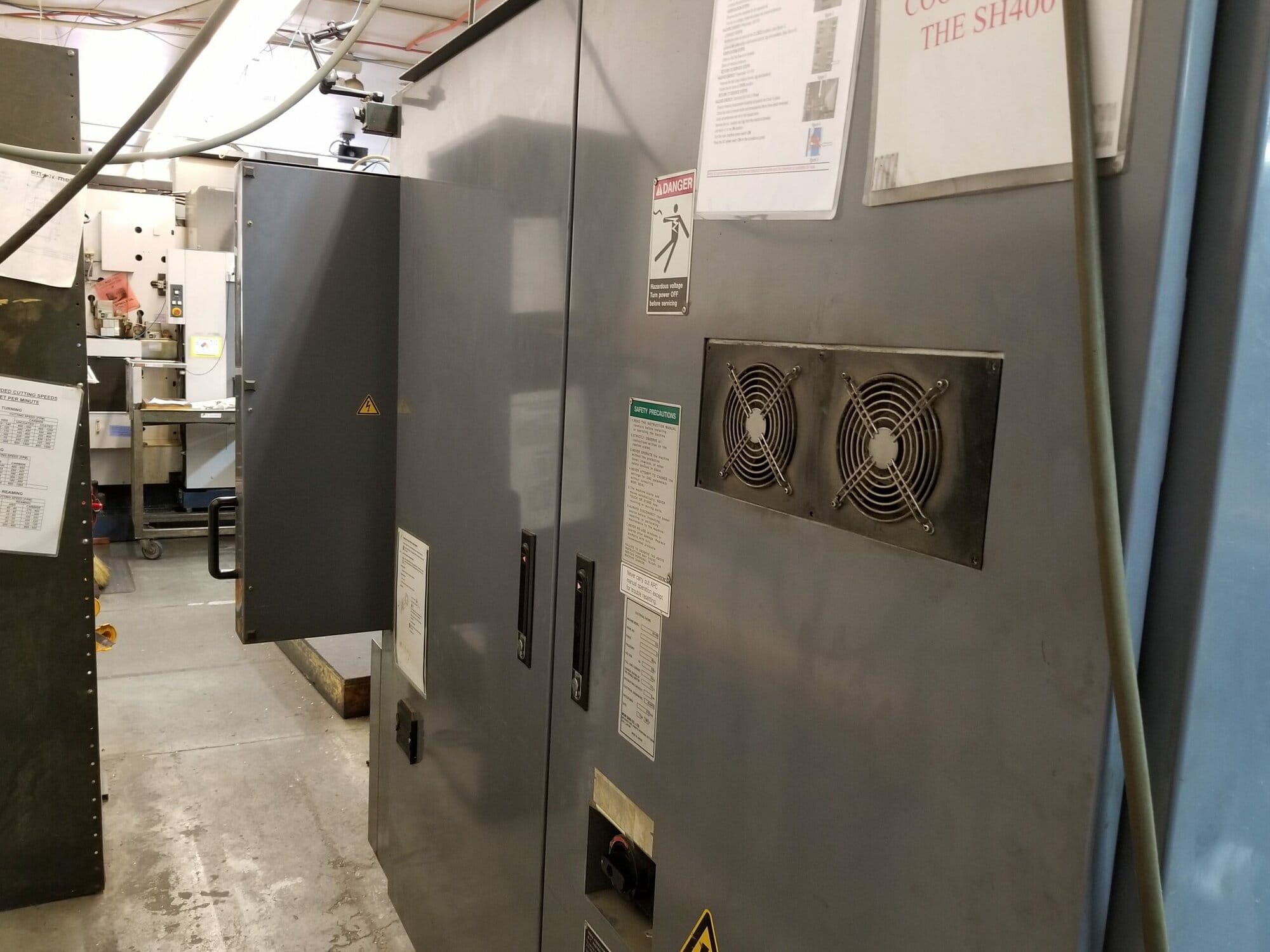 Mori Seiki SH-400 CNC Horizontal Mill, 1997 - Dual Pallet Changer, Mori Seiki MSC-518 Control - Image 7