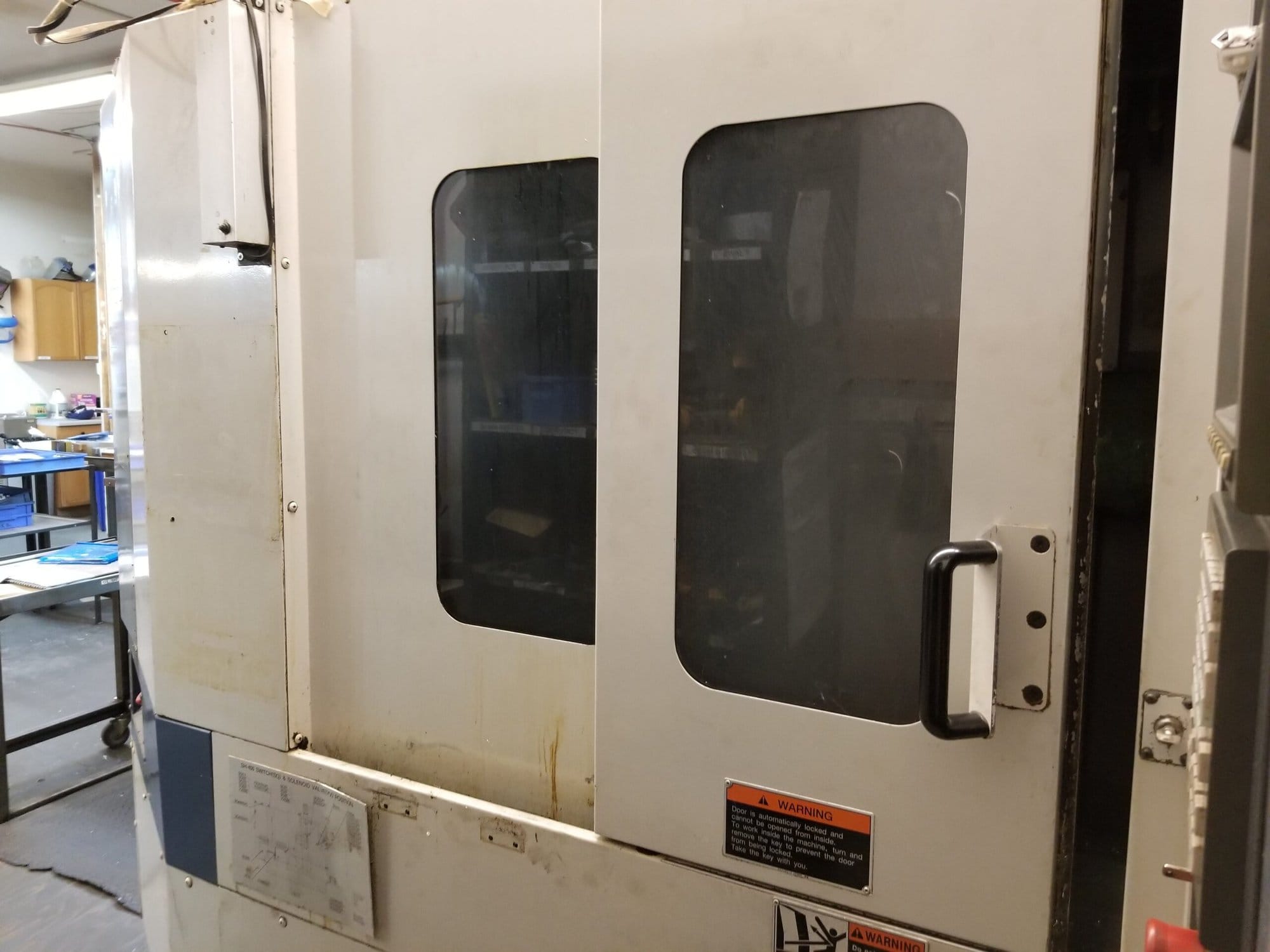 Mori Seiki SH-400 CNC Horizontal Mill, 1997 - Dual Pallet Changer, Mori Seiki MSC-518 Control - Image 5