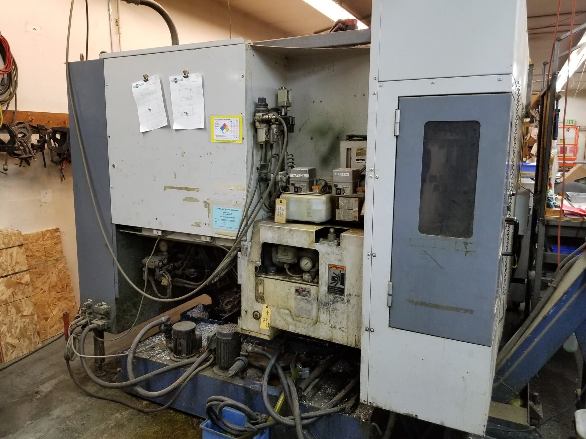 Mori Seiki SH-400 CNC Horizontal Mill, 1997 - Dual Pallet Changer, Mori Seiki MSC-518 Control - Image 6