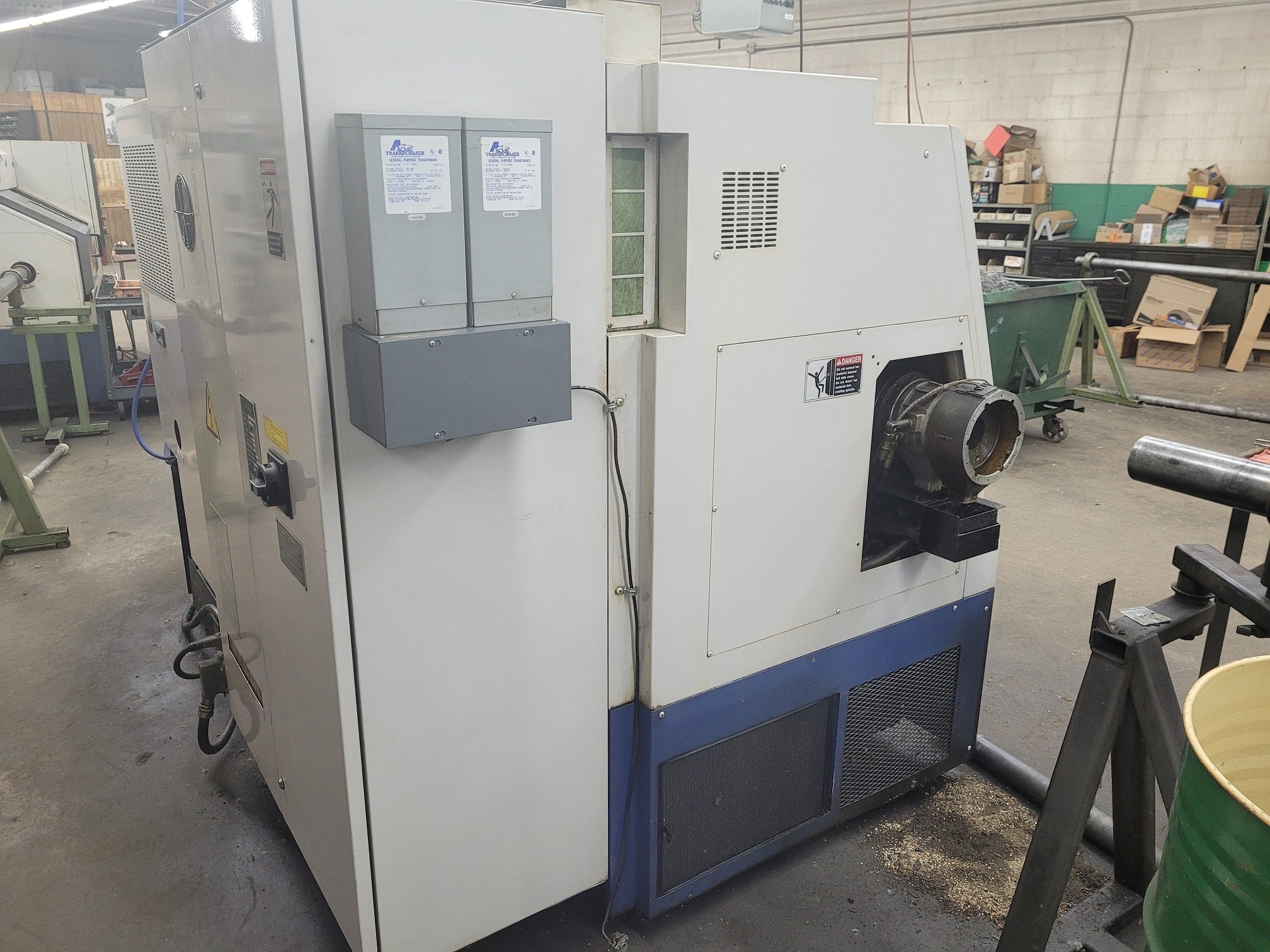 Mori Seiki SL-250B CNC Lathe, 1997 - Parts Catcher, Chip Conveyor, Tailstock - Image 4