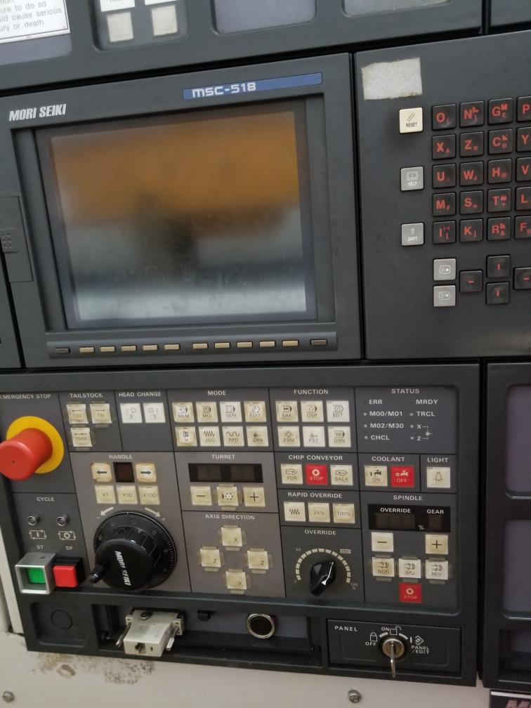 Mori Seiki SL-65A Lathe, 1998 - Image 2