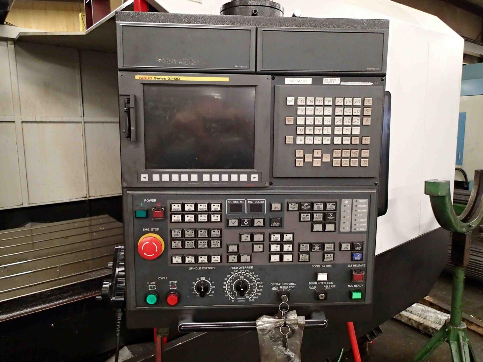 Samsung MCV-1060 VMC, 2015 - TSC, 40 ATC, Rigid Tap, Fanuc - Image 4