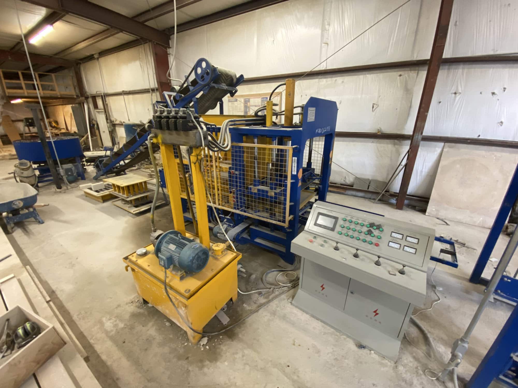 Sancidalo QT4-15s Automatic Block Machine, 2018