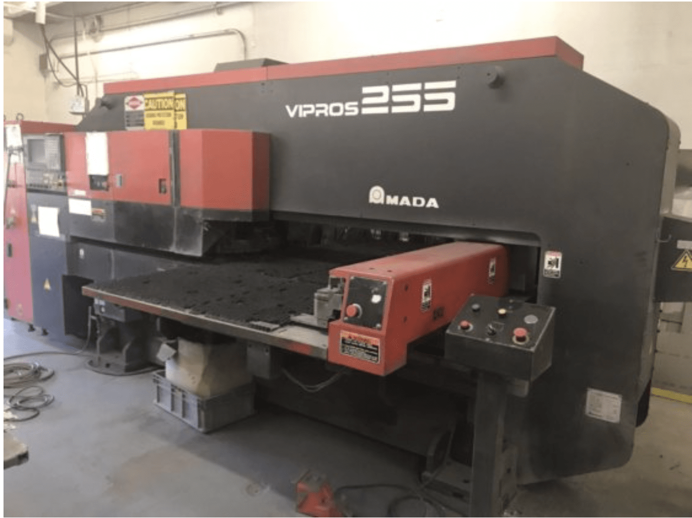 22 Ton Amada Vipros 255 CNC Turret Punch, 1998 - Fanuc 18P CNC Control, 31 Stations - Image 2