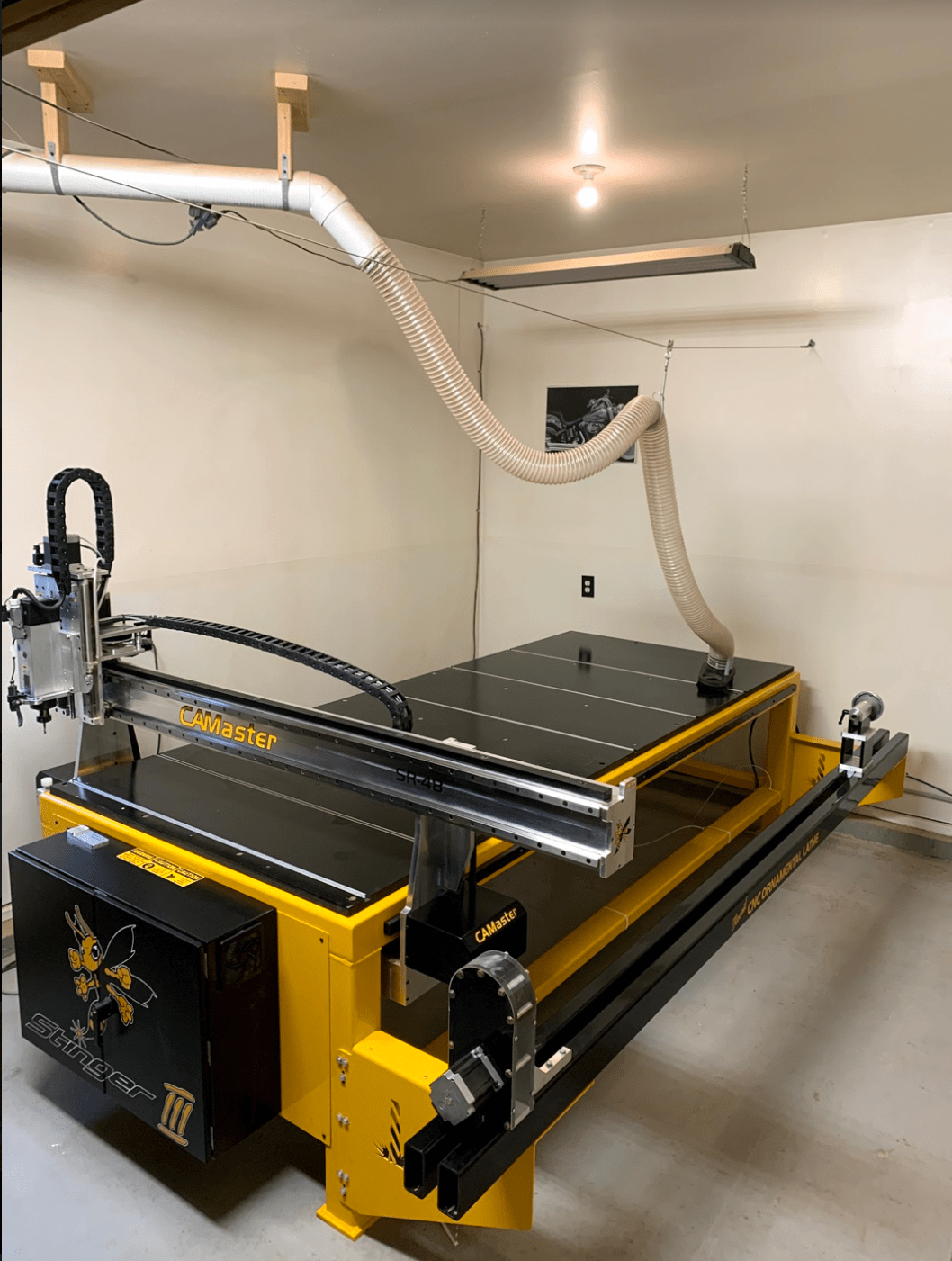 4' x 8' CAMaster Stinger III SR-48 CNC Router, 2019 - Image 2