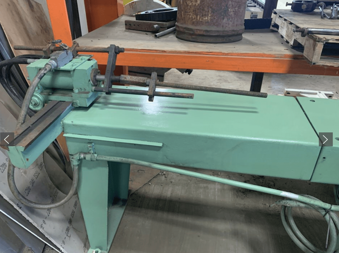 1/2" Teledynes Pines #1 Horizontal Tube Bender, 1983 - Image 4