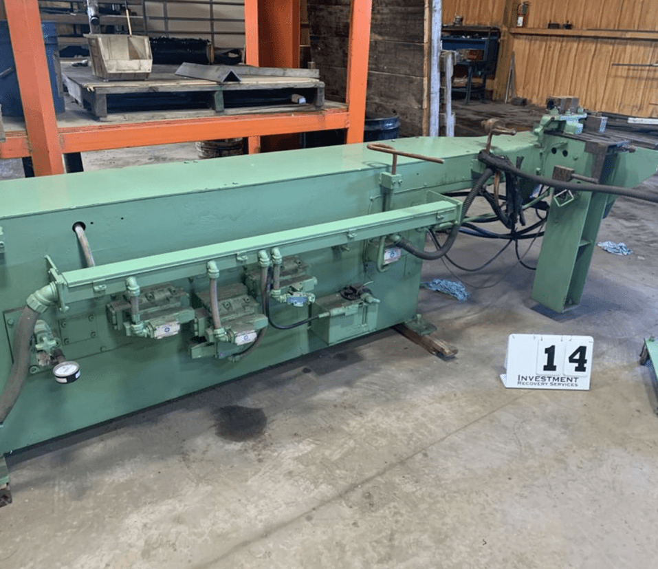 1/2" Teledynes Pines #1 Horizontal Tube Bender, 1983 - Image 3