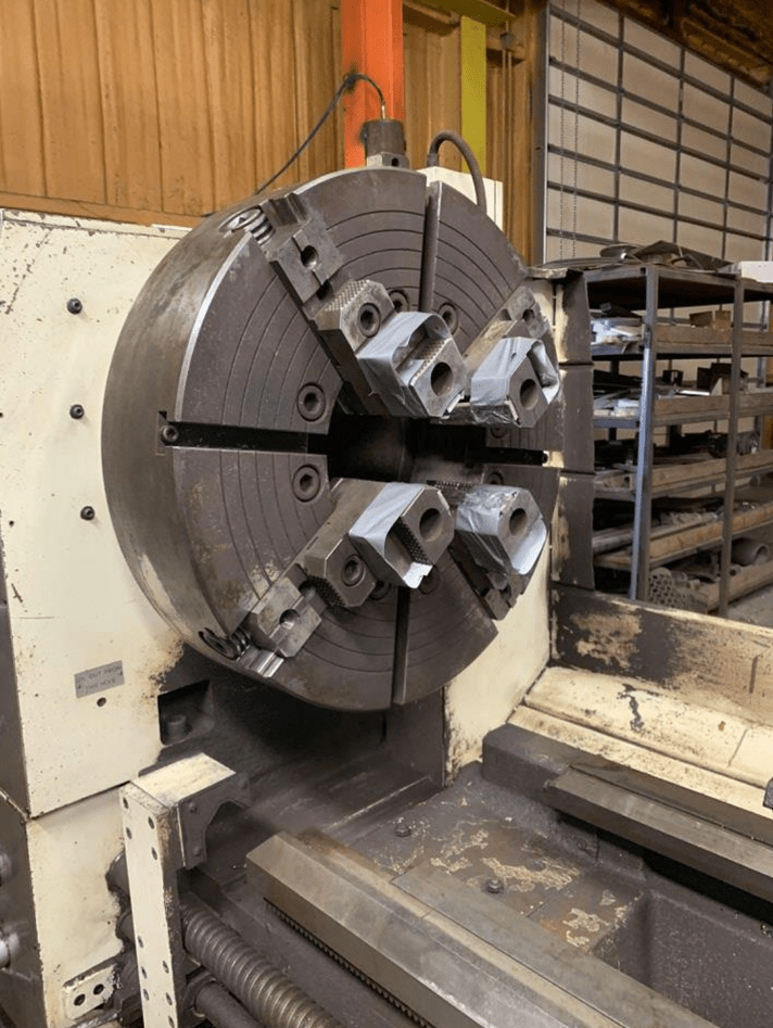 33" x 160" Summit Hollow Spindle Lathe, 2012 - Front/Rear Chucks, 9" Spindle Bore, Big lathe - Image 7