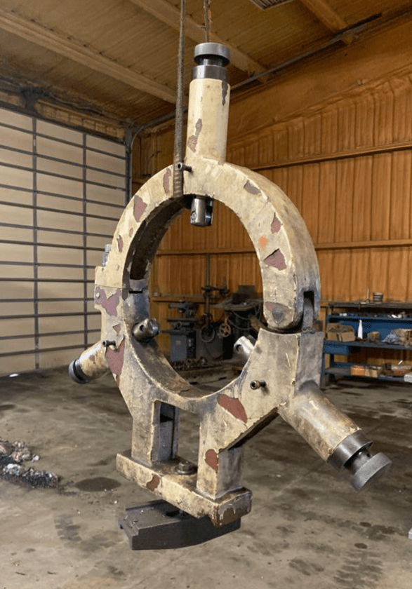 33" x 160" Summit Hollow Spindle Lathe, 2012 - Front/Rear Chucks, 9" Spindle Bore, Big lathe - Image 9